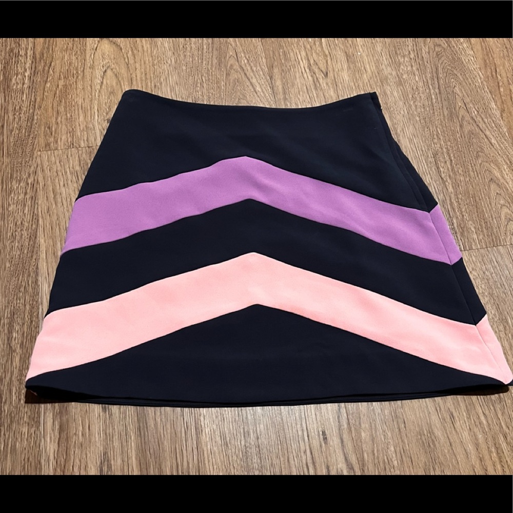 paris atelier and other stories chevron skirt